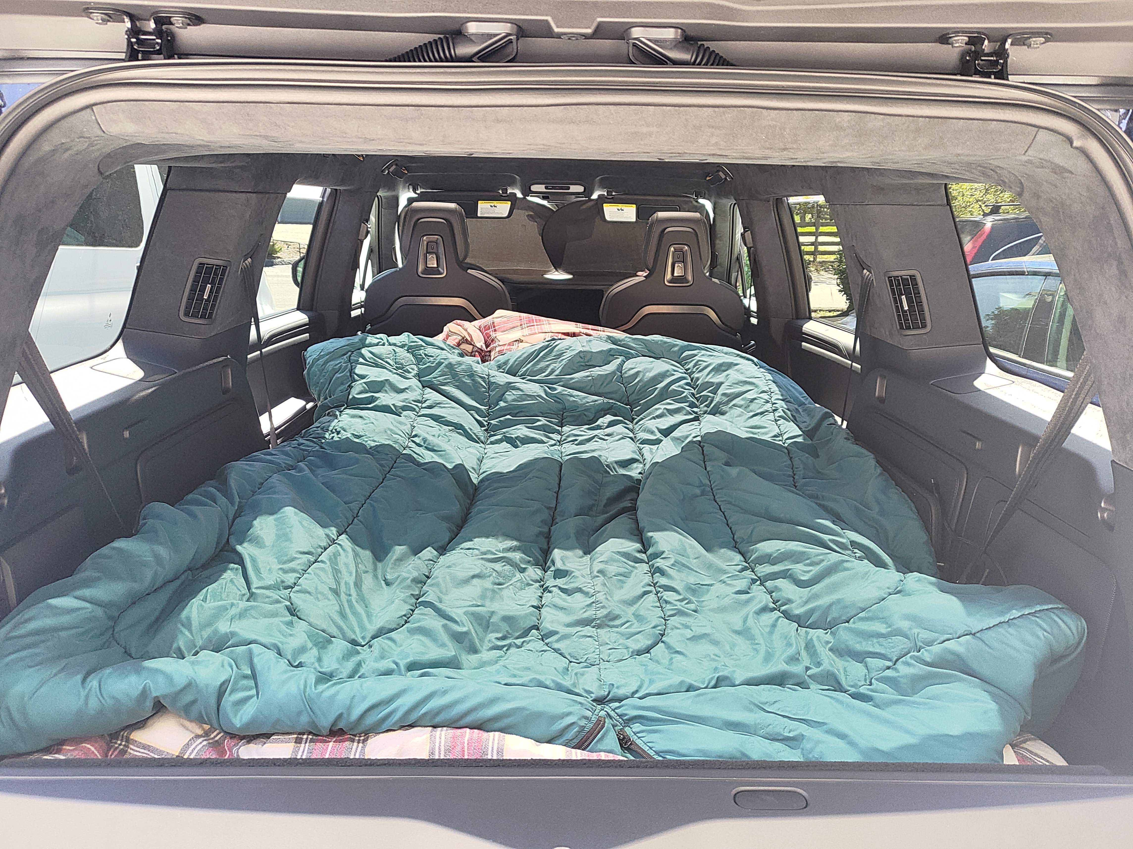 Rivian Bed My bed in the rivian